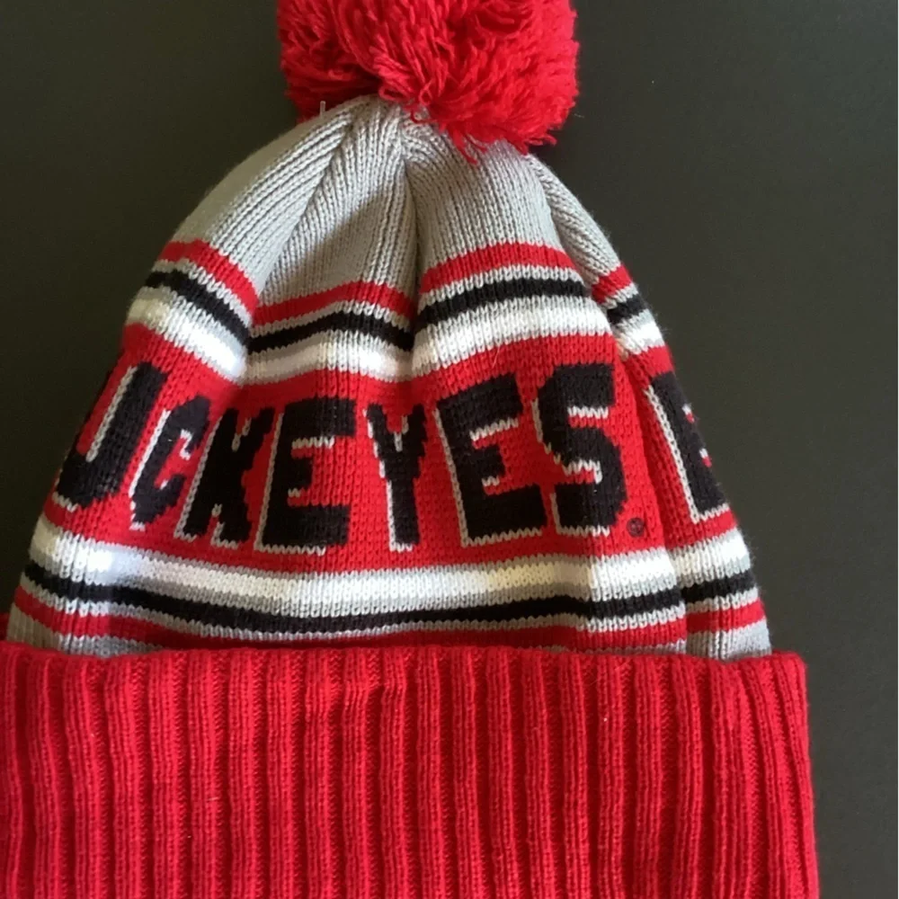 New Era Ohio State Buckeyes Pom Pom hat/ O/S